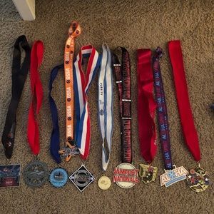 cheer medals (lot of 10)